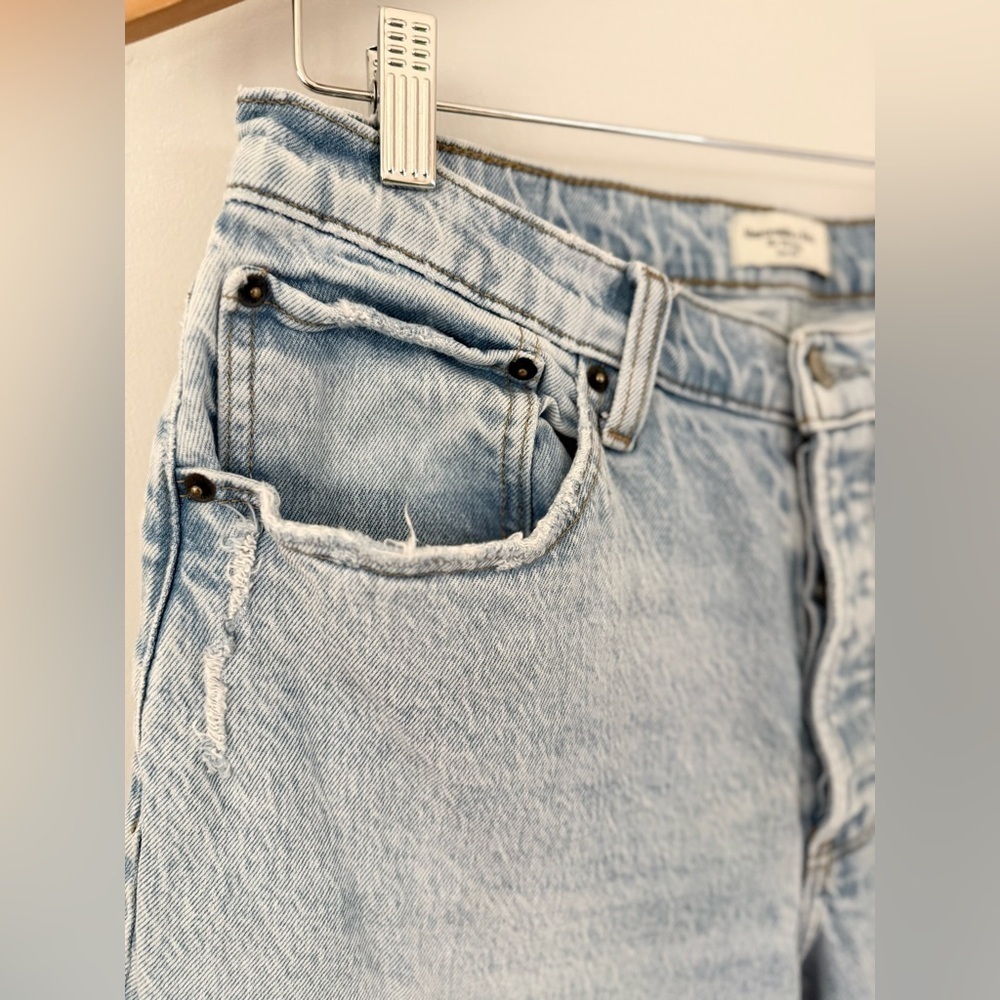 Abercrombie & Fitch Low Rise 90s Baggy Jean | Size 28 / 6 Regular - Picture 6 of 12